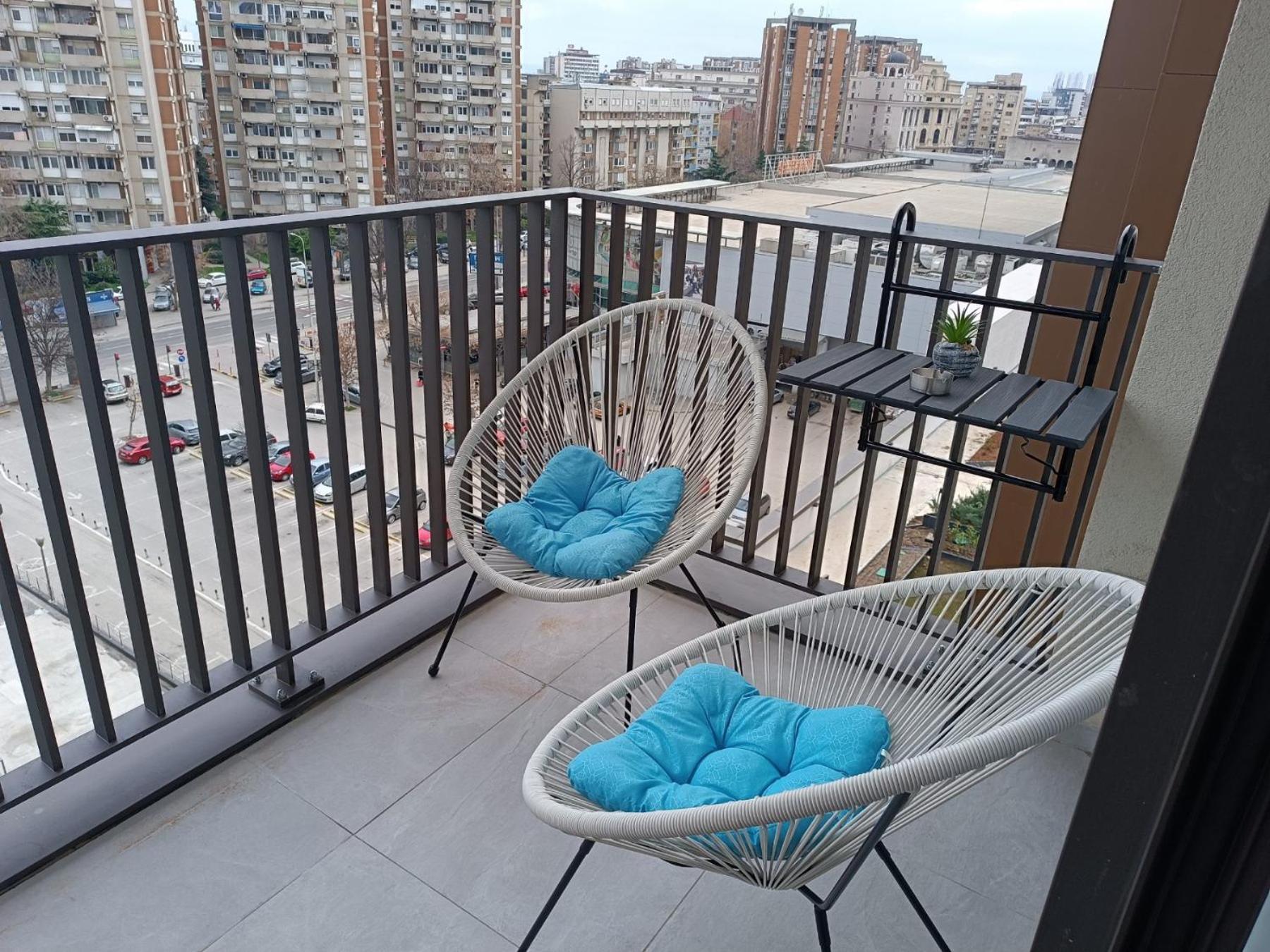 Anika Luxury Apartment At Diamond Center Skopje Exteriér fotografie